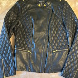 INC Faux Leather Jacket - Womens Medium 