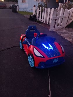 Spider man car