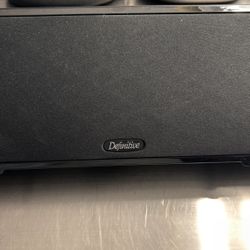 Definitive Pro cinema Pro center 1000 Audio Speaker 