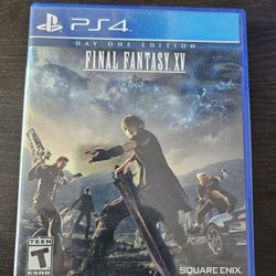 Final Fantasy XV 15 Ps4