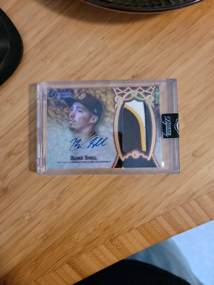 Blake Snell Signed 3/5