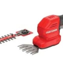 CRAFTSMAN V20 Cordless Handheld Grass Trimmer and Mini Hedge Trimmer Kit (CMCSS800C1)