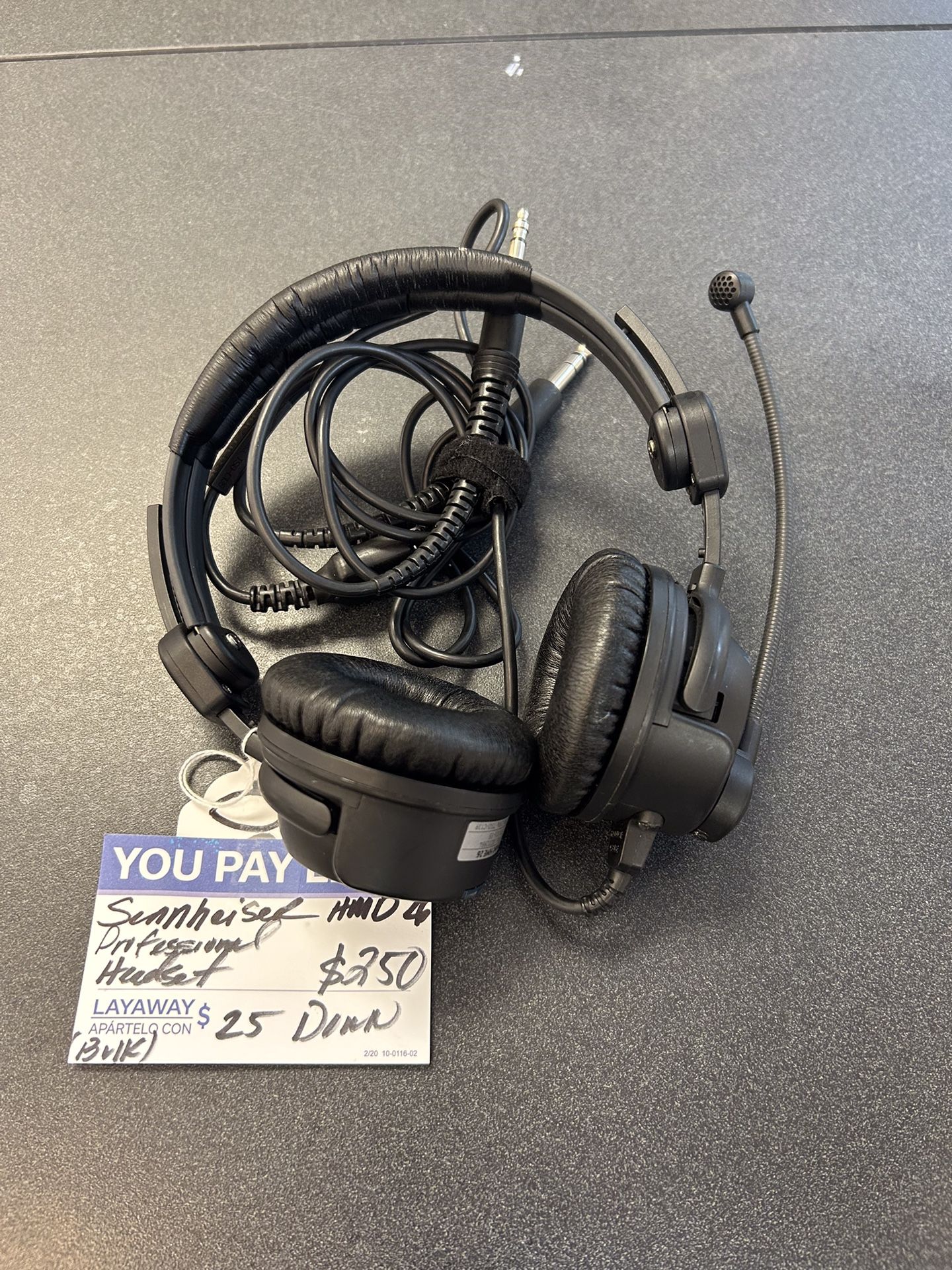 Sennheiser HME 26 Outdoor Broadcast Headset $250