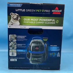 BISSELL Little Green Pet Pro Portable Carpet Cleaner Model 