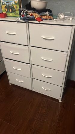 White small dresser