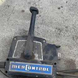 Old Mercury, Outboard Control Box