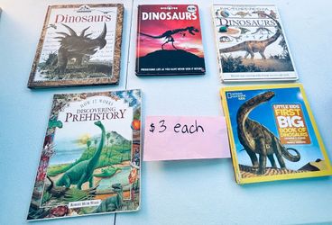 Dinosaur Books-Classroom, school, children, kids, library, species, educational, nonfiction