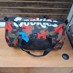 Cookie smell proof duffel bag