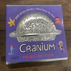 Cranium PRIMO Edition LIKE NEW / OPEN BOX