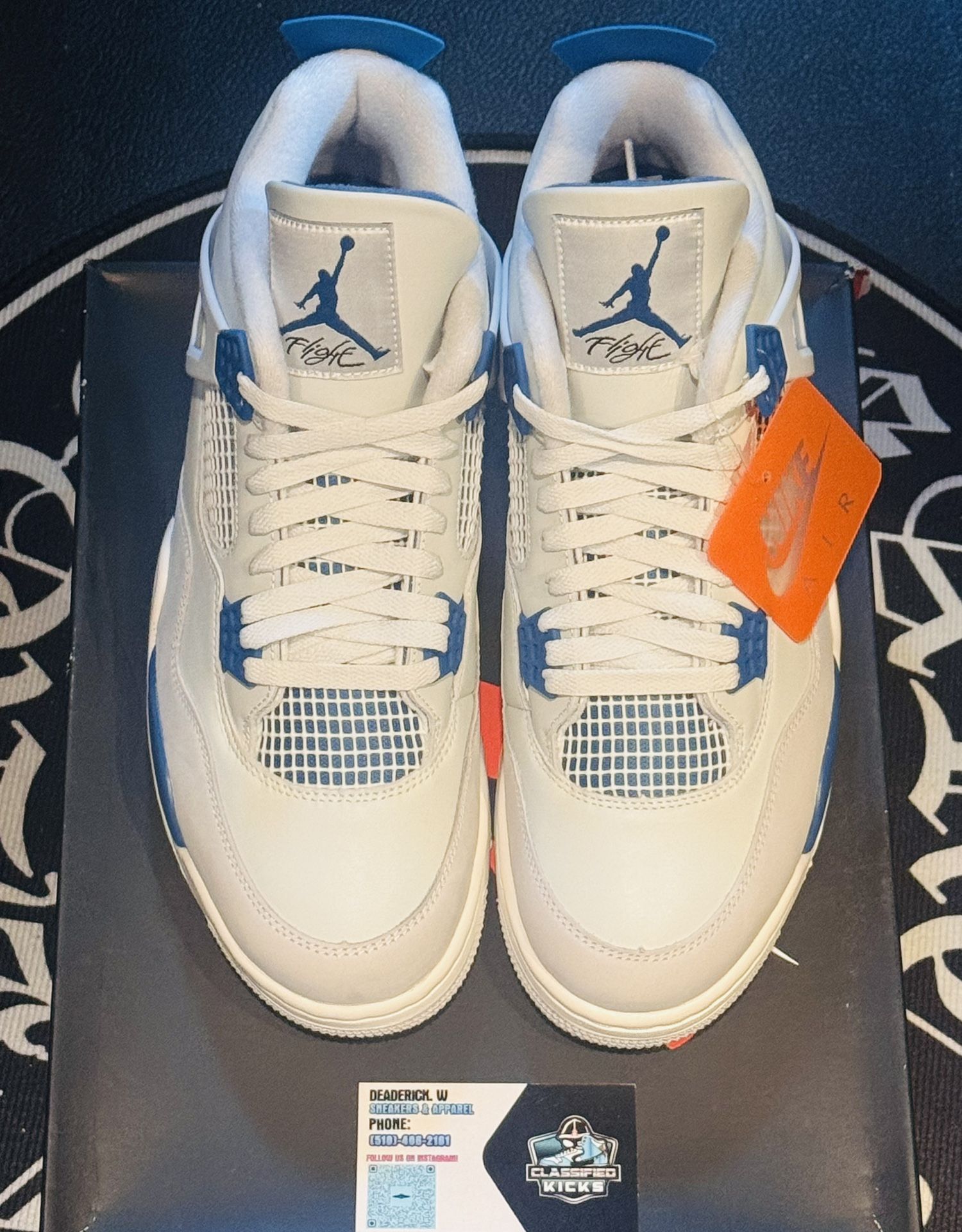 Jordan 4 Retro “Military Blue” (2024)