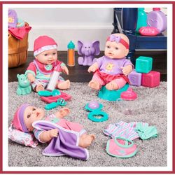 Kid Connection deluxe baby doll set for Sale in San Antonio TX