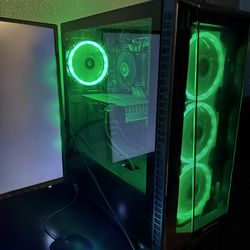 Gaming Pc Bundle With 27 Inch Monitor Keyboard And Mouse