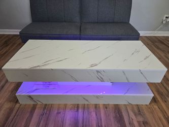 Brand new coffee table and couch