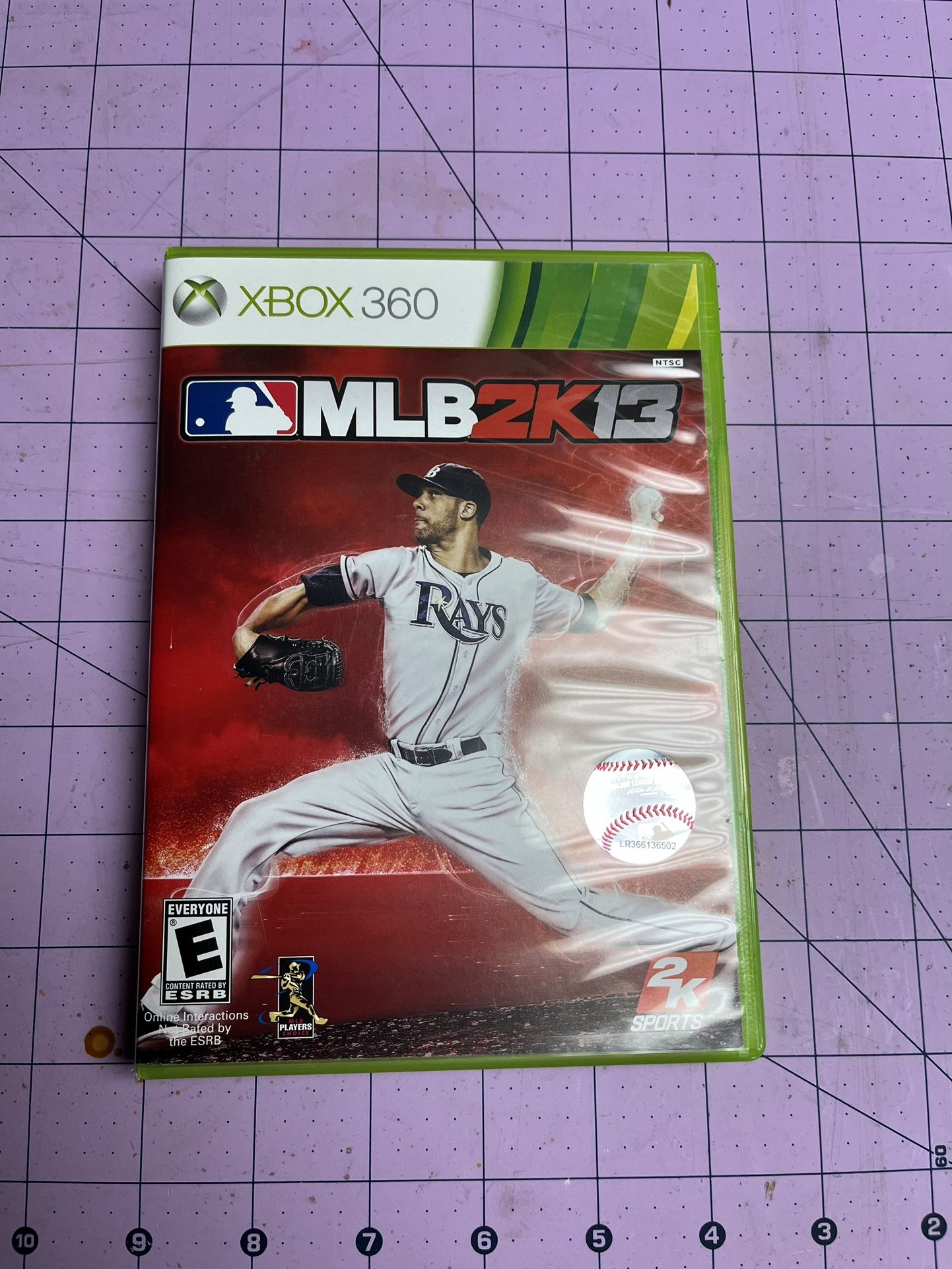 MLB 2K13 Xbox 360 Case & Game Only Tested & Working