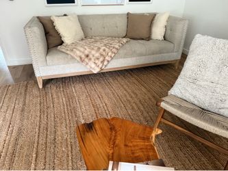 World Market Myles Nail Headed Tufted Sofa