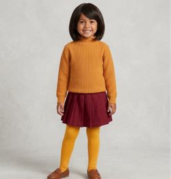 Girls size 5 Velma Scooby doo Kids complete Costume