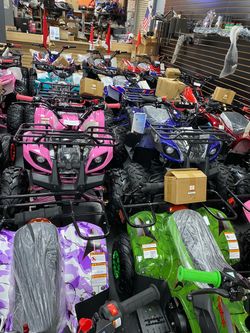 ATV, dirt bike, go kart