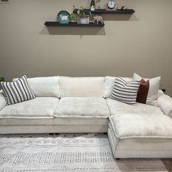 Modular White Couch