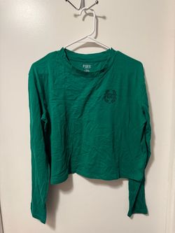 Pink/Victorias Secret Crop Long Sleeve