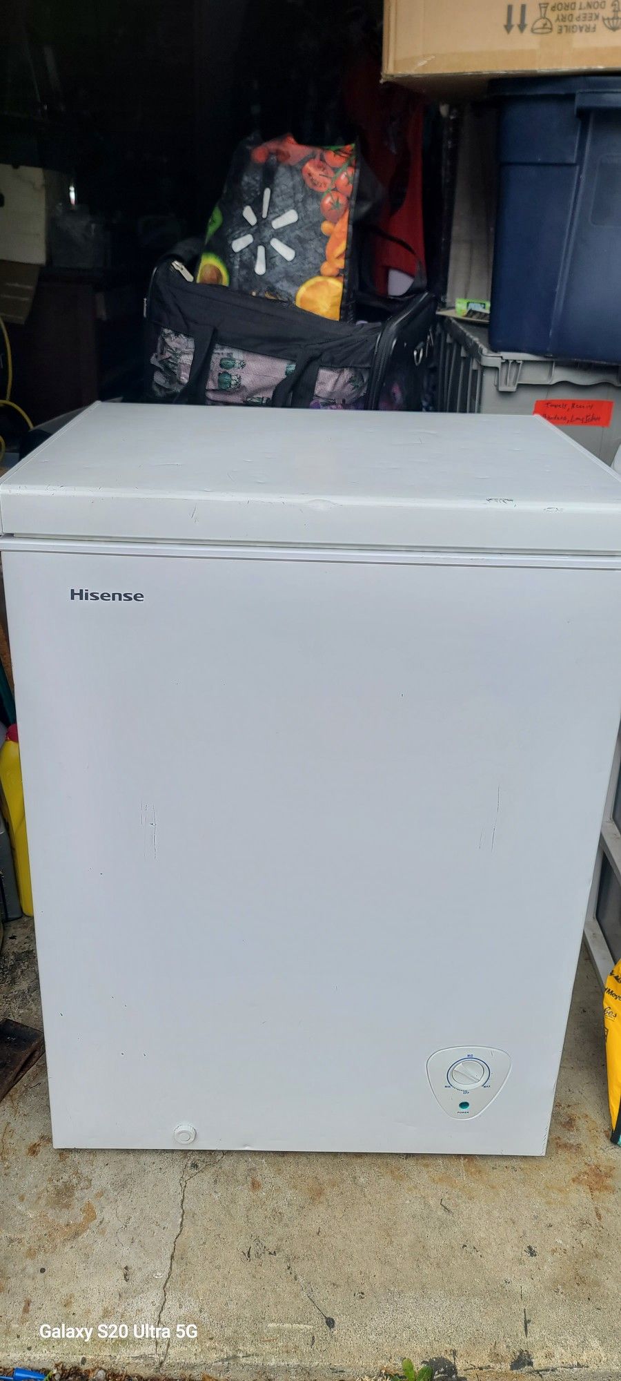 Hisense 5 Cuft Freezer