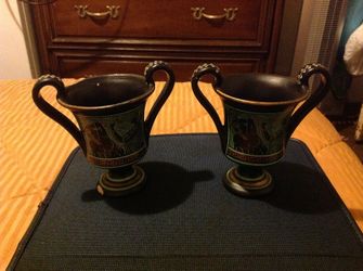 2 cups made in greece by d. Vassilopolous