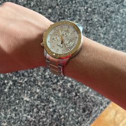Gold And Silver Fossils Watch