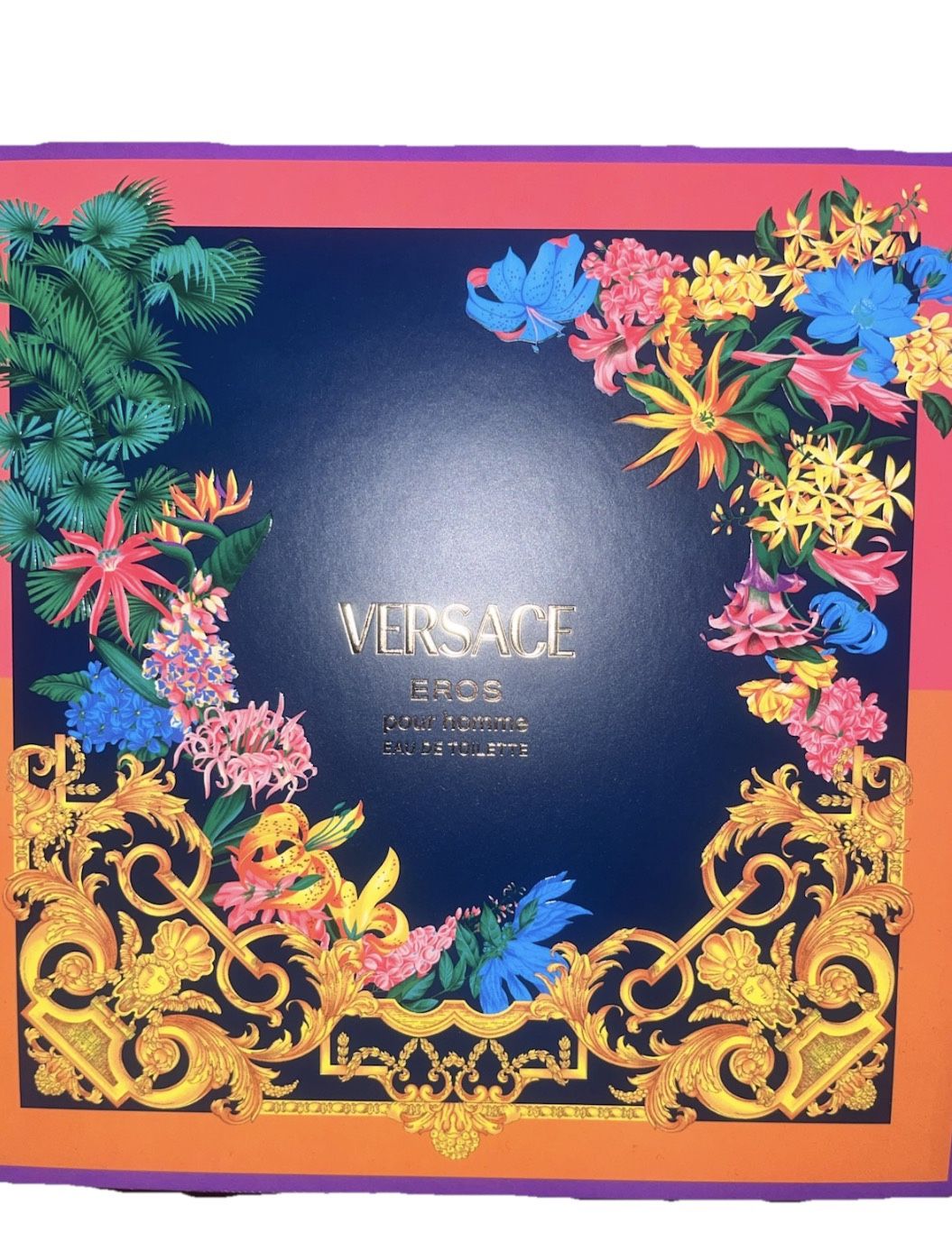 Versace Eros pour homme Eau de Toilette Spray, Citrus Mint Scent, 100ml/3.4oz