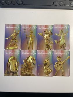 Walt Disney World Passholder Annual Pass Card 50th Anniversary 2022-2023