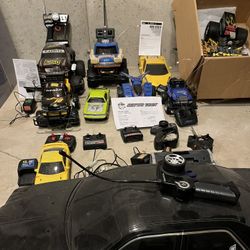 Get A Lot of 7 remote control Cars & Trucks - Great Value