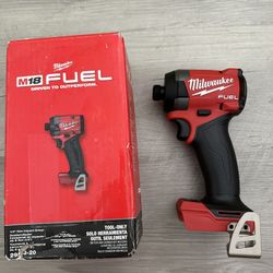Milwaukee M18 FUEL 18V Lithium-Ion Brushless Cordless 1/4 in. Hex Impact Driver (Tool-Only)