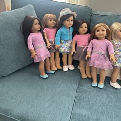 American Girl Dolls ($85 each doll)