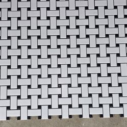 Basketweave Porcelain Tile