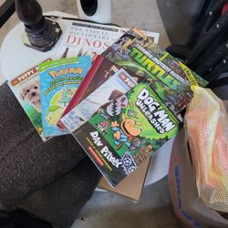 Books For Kids And Games And Toys 