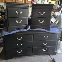 Dresser And Two Nightstands