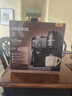 Keurig K-Duo Essentials Coffee Maker — Brand New, Sealed in Box