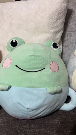 Frog in a cup pillow