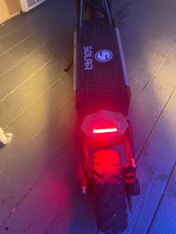I have these two electric scooters the nine bot goes 15 miles an hour and the solar 40+