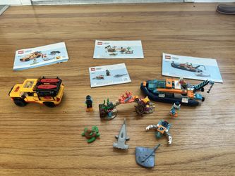 LEGO City Sea Explorer Boat And Lifeguard Truck