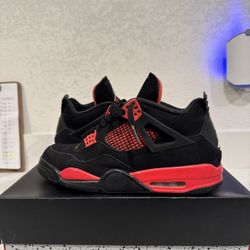 Jordan 4 Red Thunder Size 10.5