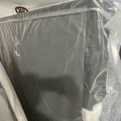 Queen Mattress With New Box Spring In Box 