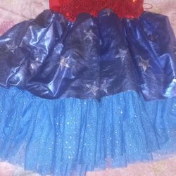 Wonder Woman Dress  Size Small