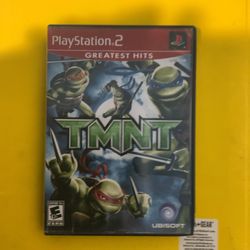 TMNT Teenage Mutant Ninja Turtles for PS2