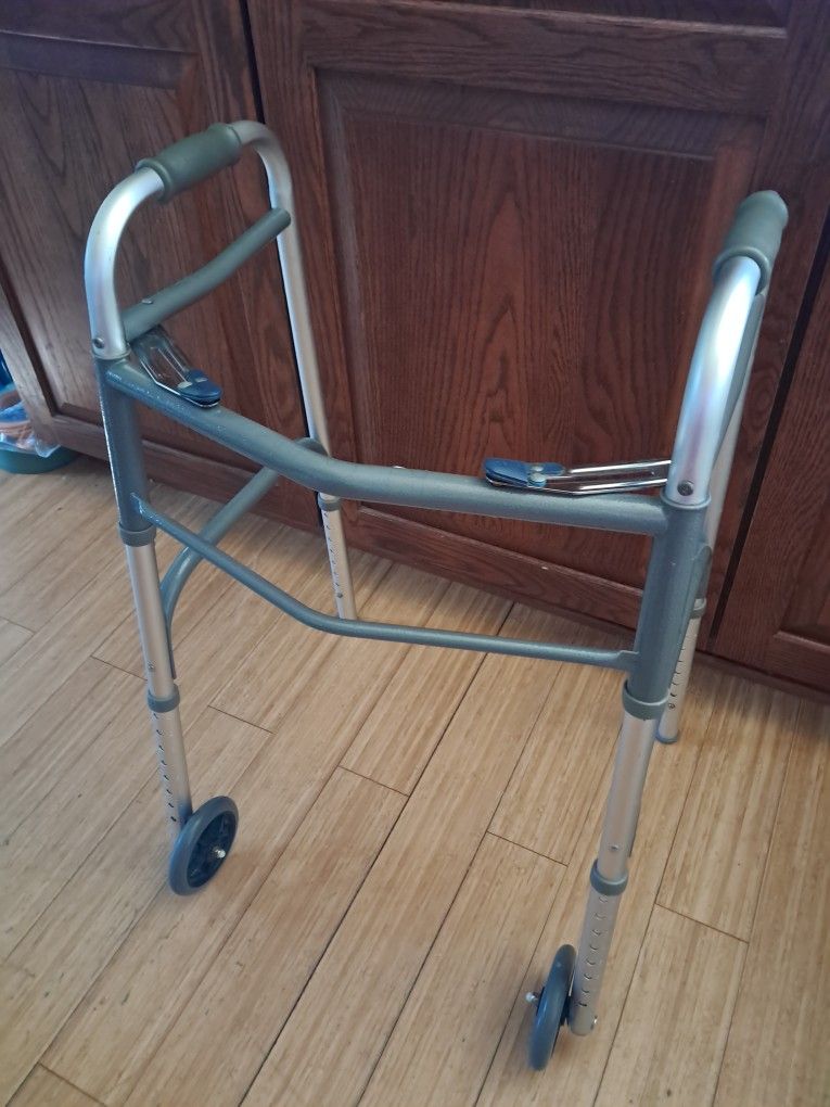 Adult Folding Walker Adjustable Height