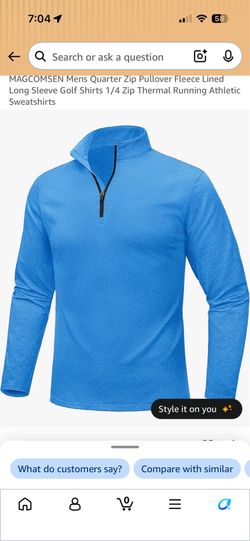 Men’s Quarter Zip Sweater