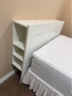 Brimnes IKEA queen headboard