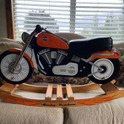 Harley Davidson Rocking Bike 