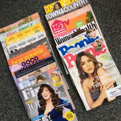 ALL 16- Current Popular Magazines For $4