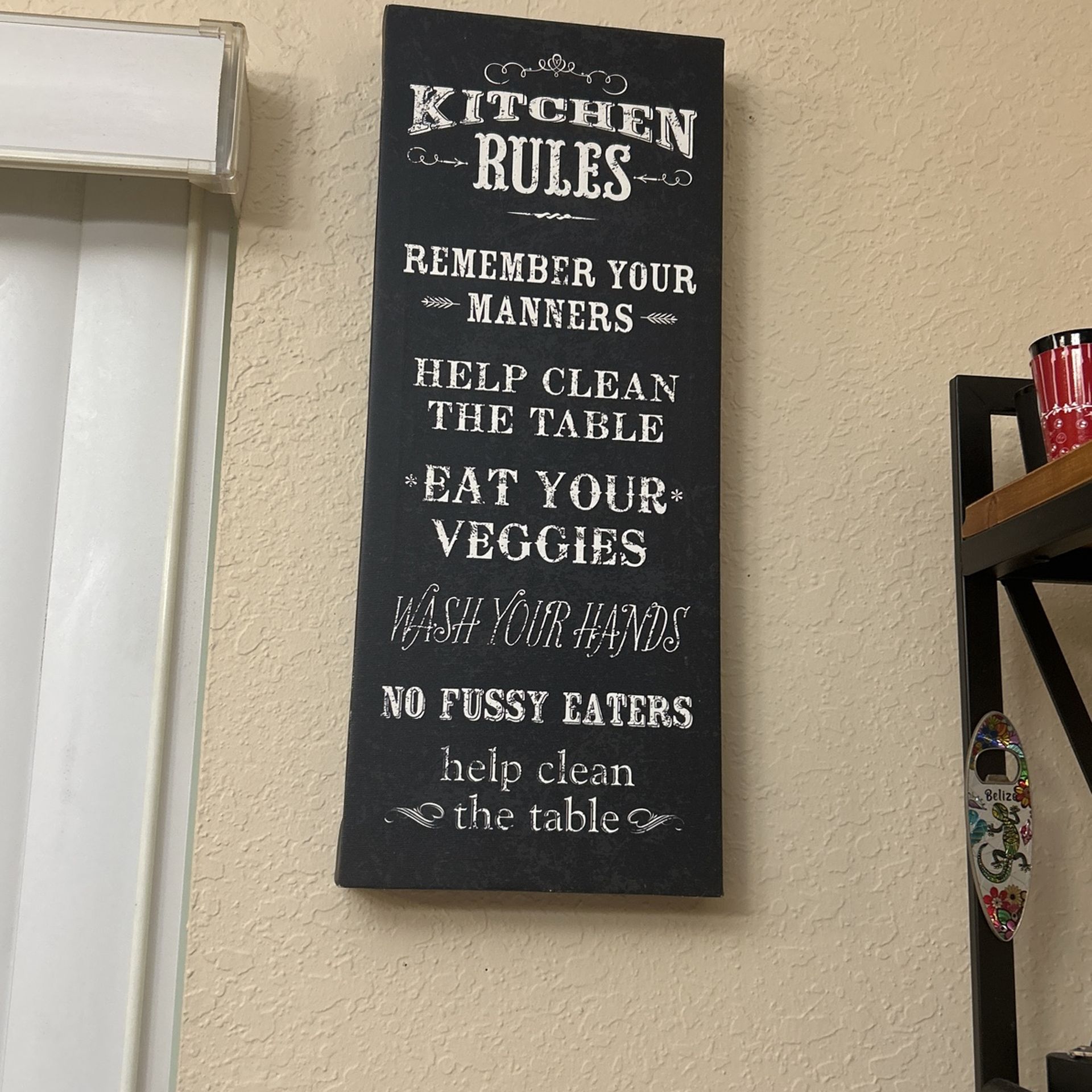 Kitchen Sign