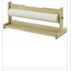 IKEA MALA Wooden Table Top Paper Roll Holder