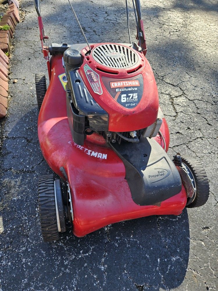 Self Propelled Craftsman Mower